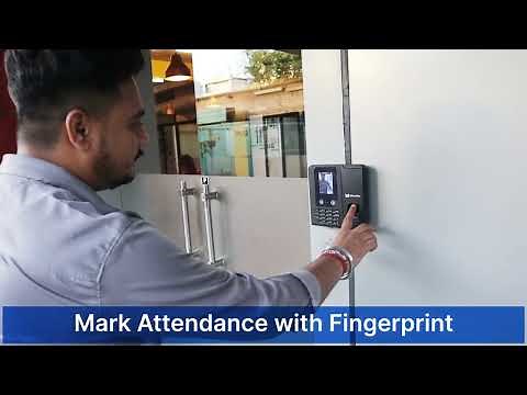 Biometric Attendance Machine - Face & Fingerprint Recognition System!