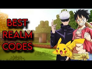 *NEW* BEST REALM CODES FOR MINECRAFT BEDROCK EDITION!