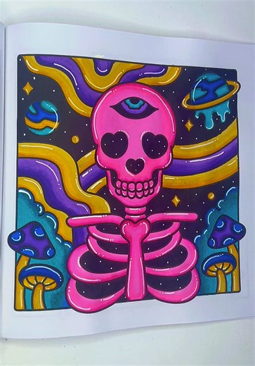 Blending Techniques vs. Bright Solids in Coloring