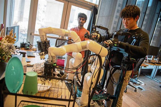 Power tools: Robotics research at Carnegie Mellon aims to revolutionize everyday tasks