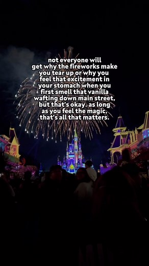 Emotional Disney Fireworks Show at Disney World