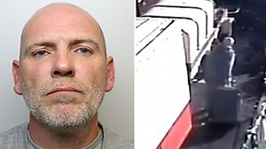 This chilling CCTV shows Thomas Nutt disposing from a body of his wife