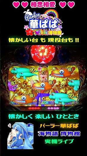 💰キラリーン💰✨初代・金ハイビゾーン✨💛金ピカマリンちゃん💛🌺スーパー海物語 IN 沖縄4 with アイマリン・沖海4 甘デジ🌺🎗️パーラー華ぱぱ・海物語博物館🎗️ショート動画