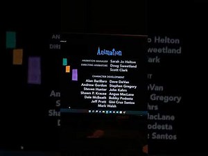 Movie End Credits #30: Monsters, Inc.