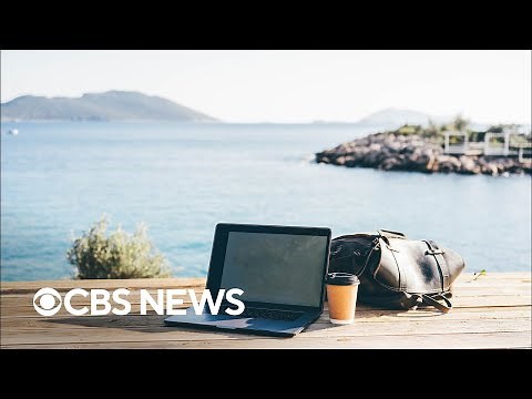 Remote work sparks a surge in "digital nomads" | The Shifting Workplace