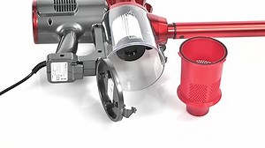 Ariete 2761 Handy Force, Staubsauger, 2-in-1 Staubsauger und Krümelsauger, Beutellose Zyklon-Technologie, Teleskoprohr, Abwaschbarer Hepa-Filter, Wandhalterung, 600 W