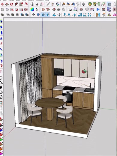 Creating a Kitchen Design in SketchUp