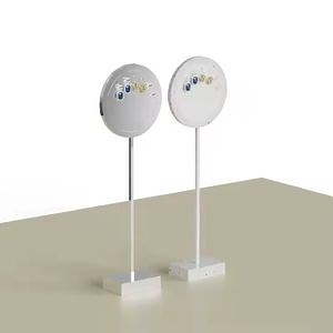 [Hot Item] Caamatech Design Countertop Jewelry Earrings Stand Solid Surface and Metal Earring Display Racks Jewelry Display