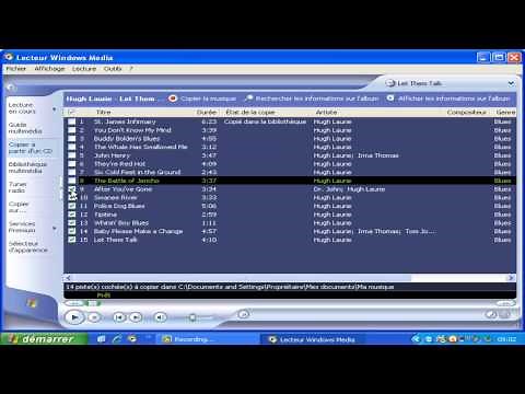 Episode 5 - Comment extraire de la musique d'un CD avec le Lecteur Windows Média ?