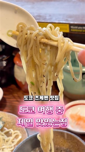 이거 먹으러 도쿄 가는 도쿄 신주쿠 츠케멘 맛집 저 아직도 이 츠케멘 아른거려요,,🥺. #도쿄맛집 #신주쿠맛집 #츠케멘 #일본여행 #도쿄여행 #타츠노야