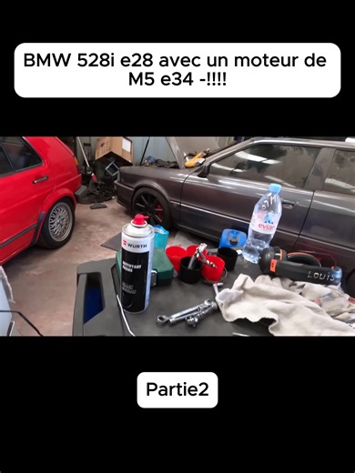 BMW 528i e28 avec un moteur de M5 e34 -!!!!2