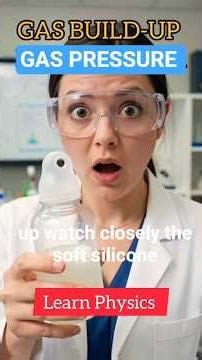 Gas Pressure Experiment in Sealed Baby Feeder | Amazing Science Reaction #gaspressure #science