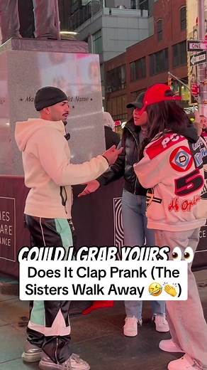 Does It Clap Prank: The Sisters Walk Away