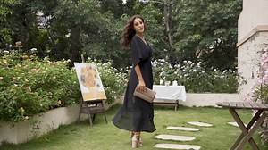 Watch Meenew Women High Slit Casual Loose Maxi Flowy Dress on Amazon Live