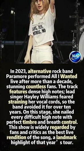 Paramore performs hard track after decade hiatus #memes #funny #news
