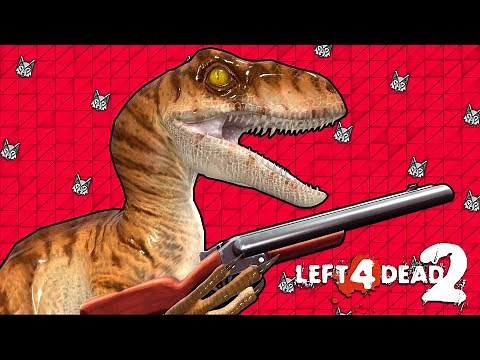 L4D2 - Dinosaur Extinction vs Zombie Apocalypse!