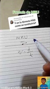 Uniform Rectilinear Motion (URM): Concepts and Fundamental Formula #physics