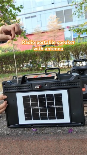 Sing-e ZQS-816T Solar Bluetooth Speaker Wireless Unboxing #speakerfactory