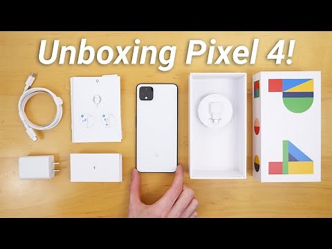 Pixel 4 Unboxing - What's Included & New Features!
