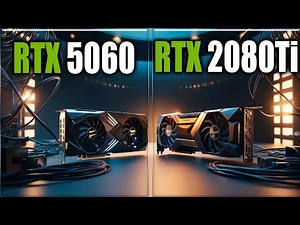 5060 vs 2080 Ti Benchmarks - Tested in 20 Games