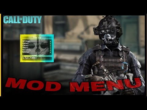 MOD MENU CALL OF DUTY GHOSTS (HEN/CFW) (FREE)