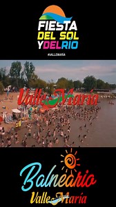 🎉 Valle María le da la bienvenida al verano 🌞 Este fin de semana llega la Fiesta del Sol y del Río 2026, uno de los grandes encuentros del verano entrerriano. 📅 Sábado 3 y domingo 4 de enero 📍 Balneario-Camping de Valle María, Departamento Diamante 🎶 Dos noches con shows en vivo, playa, río y mucha energía veraniega, con artistas destacados que harán vibrar el escenario y al público. 🏖 Música, diversión y el mejor plan para disfrutar en familia y con amigos frente al río. 👉 Valle María ya