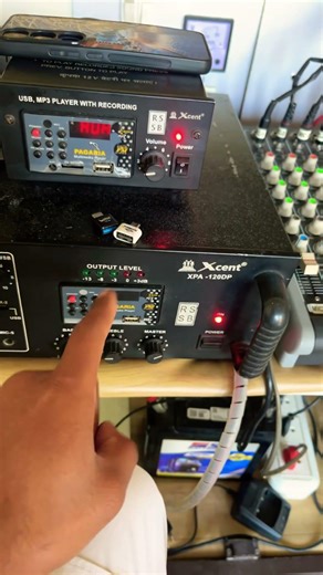 Full setup connection 🔊🎤