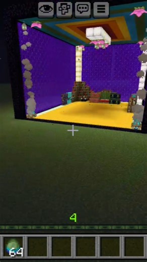 In this video I made a safe house. #minecraft #shorts