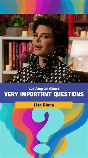 Lisa Rinna stopped by the L.A. Times Festival of Books to talk about her new book "You Better Believe I'm Gonna Talk About It," but first, she answered some Very Important Questions. #RHOBH