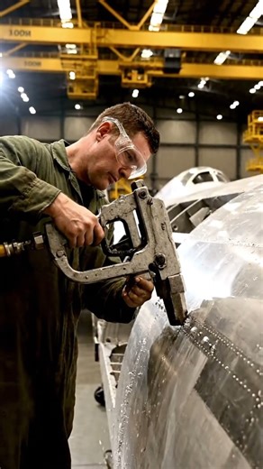 Inside the Secret B-52 Factory ✈️🇺🇸 #Shorts