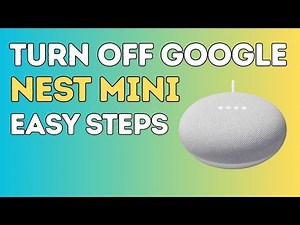 Google Nest Mini - How to Turn Off !