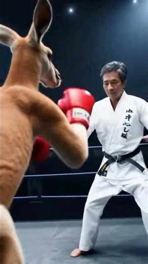 Judo Master vs Boxing Kangaroo … Who Wins the Final Throw? 😱🥋🥊