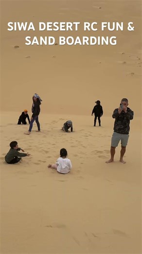 First RC adventure in the Siwa Desert🔥Sand, speed, and chaos 😎