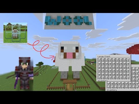 🐑 Minecraft Wool Farm + Giant Sheep Build | Unlimited Wool Farm Tutorial