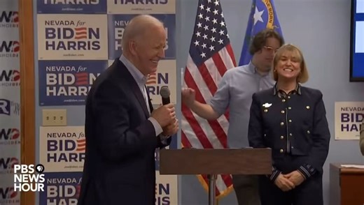 A visibly confused Joe Biden abruptly stops speaking, hands off microphone, and walks away from the podium | Team Trump