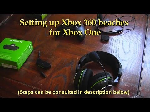 How to Setup Xbox 360 Headset on Xbox One - Game Audio + CHAT!! (Tutorial)
