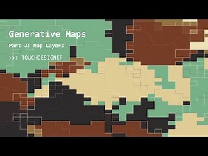 Generative Maps in TouchDesigner: Creating Map Layers with Replicator COMP
