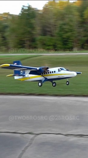 Our Twin Otter from @flexinnovationsrc certainly came with its share of issues, but we can't deny that it's one of the best flying planes in the TBRC hangar. Here's a few short clips showing exactly why. #aviation #rc #rcplane #twinotter #dehavilland | Two Brothers Radio Control