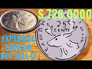 1977 CANADA 25 Cents Coin VALUE QUEEN ELIZABETH !!