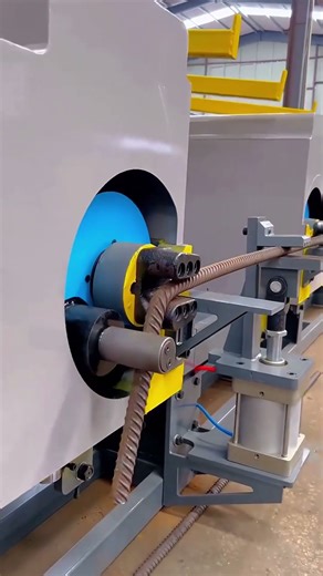Easy Bending Process for Large Threaded Bars - Good tools and machinery make work easy