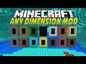 Minecraft | Any Dimension Mod