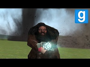 HAGRID VS NATURAL DISASTERS! - (Garry's mod sandbox)