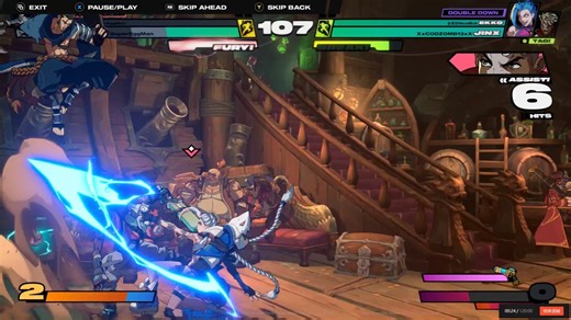 【2xko】第一次实战十割