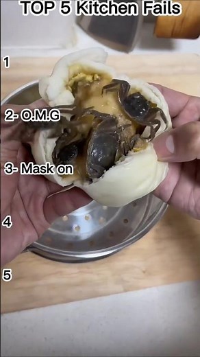 😱 Top 5 Kitchen Fails 😱🔥 | Hilarious Cooking Disasters #funnyshorts #fails