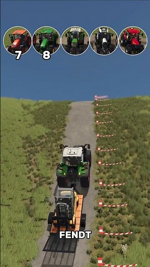 💪 Tractors Load Pulling Test! Who Climbs Higher?