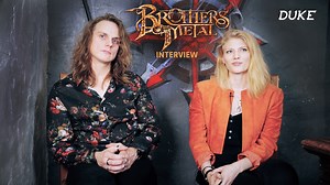 Duke TV met with Brothers of metal official’s vocalists Ylva Eriksson & Joakim Lindbäck Eriksson to discuss the warriors’ new offering ‘Emblas Saga’ (AFM Records) and their upcoming European tour. Complete interview with subtitles: http://bit.ly/2s1IXWk In partnership with Metal Obs' Magazine #BrothersOfMetal #YlvaEriksson #JoakimLindbäckEriksson HIM MEDIA #HIMmedia Le Repaire Du Dragon La Maroquinerie #vikingmetal #powermetal Hugo Tessier @Laurent Hart | Duke TV