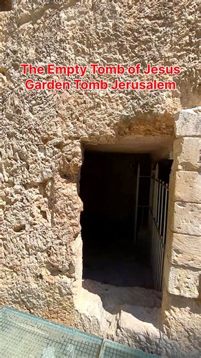 472K views · 24K reactions | Exploring the Empty Tomb of Jesus ( Today ) Garden Tomb Jerusalem | Visit Israel From Your Home | Facebook
