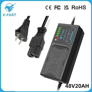 [Hot Item] 48V20ah Plug Lead Acid Battery Charger Battery Charger for Electric Scooters Bicycle Bike