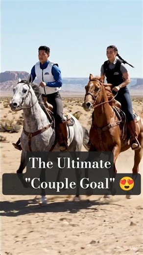 Couple Horse Racing 🥰 | Ultimate "Couple Goals" 🥰| Mini Vlog #couple #horseriding #trendingshorts