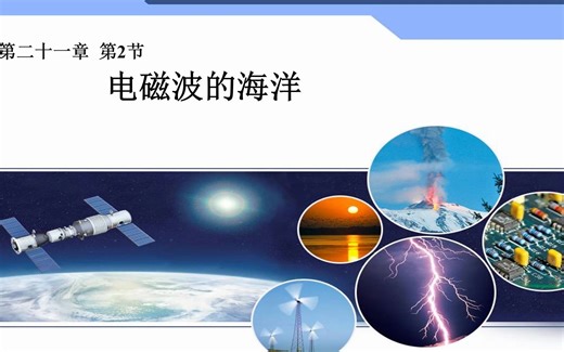 初三物理，21.2电磁波的海洋